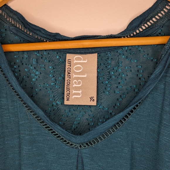 Dolan (Anthropologie) Left Coast Collection - Maisy Tee - Teal - Picture 3 of 3